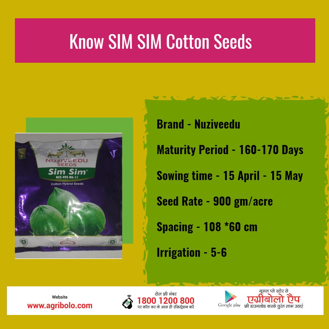 agribolo's tweet photo. #KnowYourSeeds
SIM SIM cotton is on AgriBolo. Download App from the link to order .https://t.co/2ARNUf59D2
#agriculture #farming #farmers #Cotton https://t.co/jOHFMkSBFC