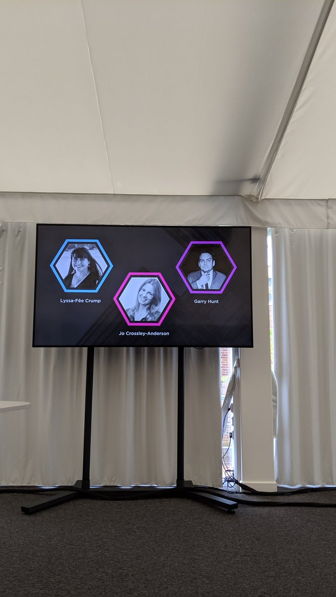 DigitalPlymouth's tweet image. Who are those good looking people?! @OfficiallyGarry @LyssaCrump @weareTheMoment #FutureSync19