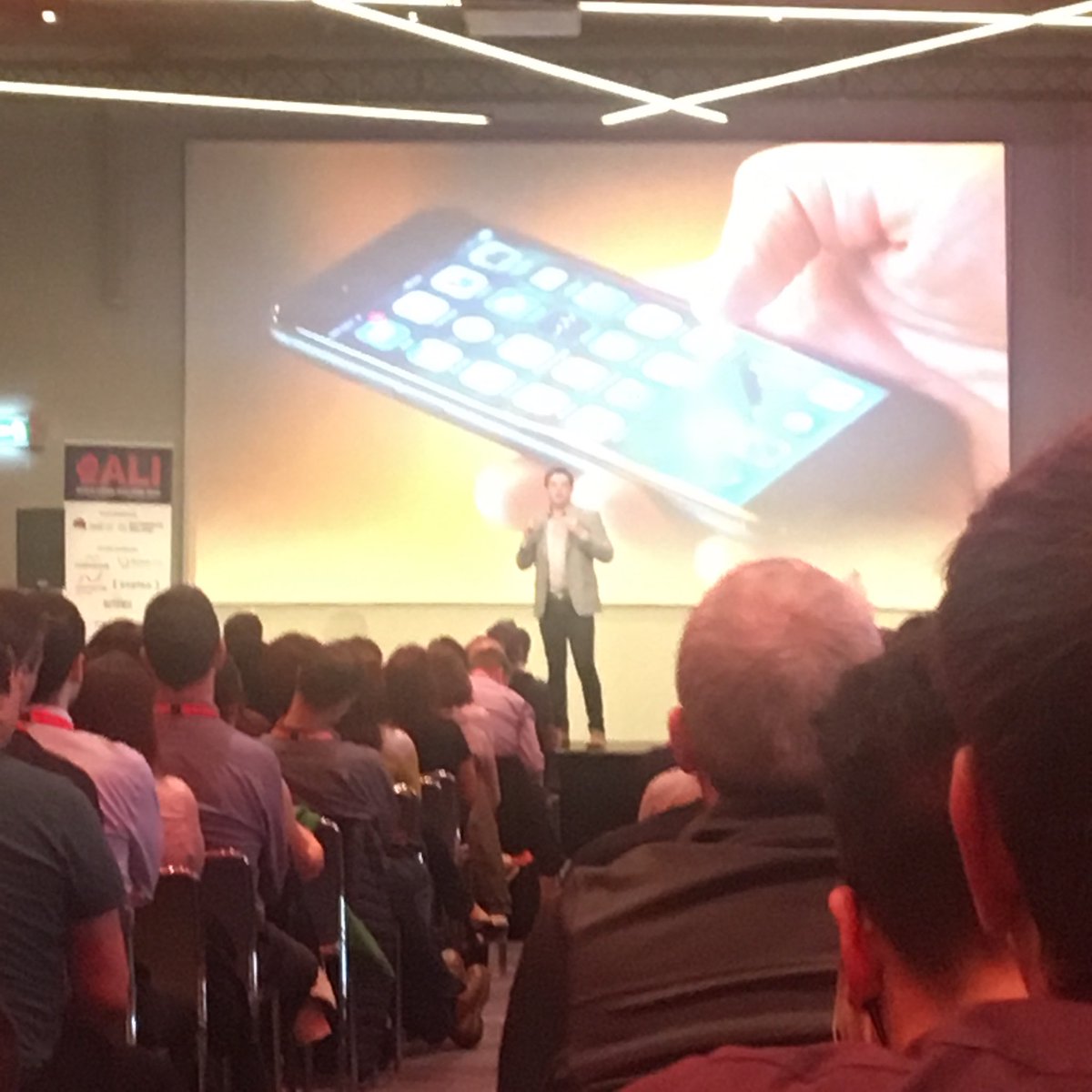 adam_mccrossan's tweet image. Great keynote by ⁦@barryoreilly⁩ at ⁦@AgileLeanIrl⁩ #ALI2019 #ammeon