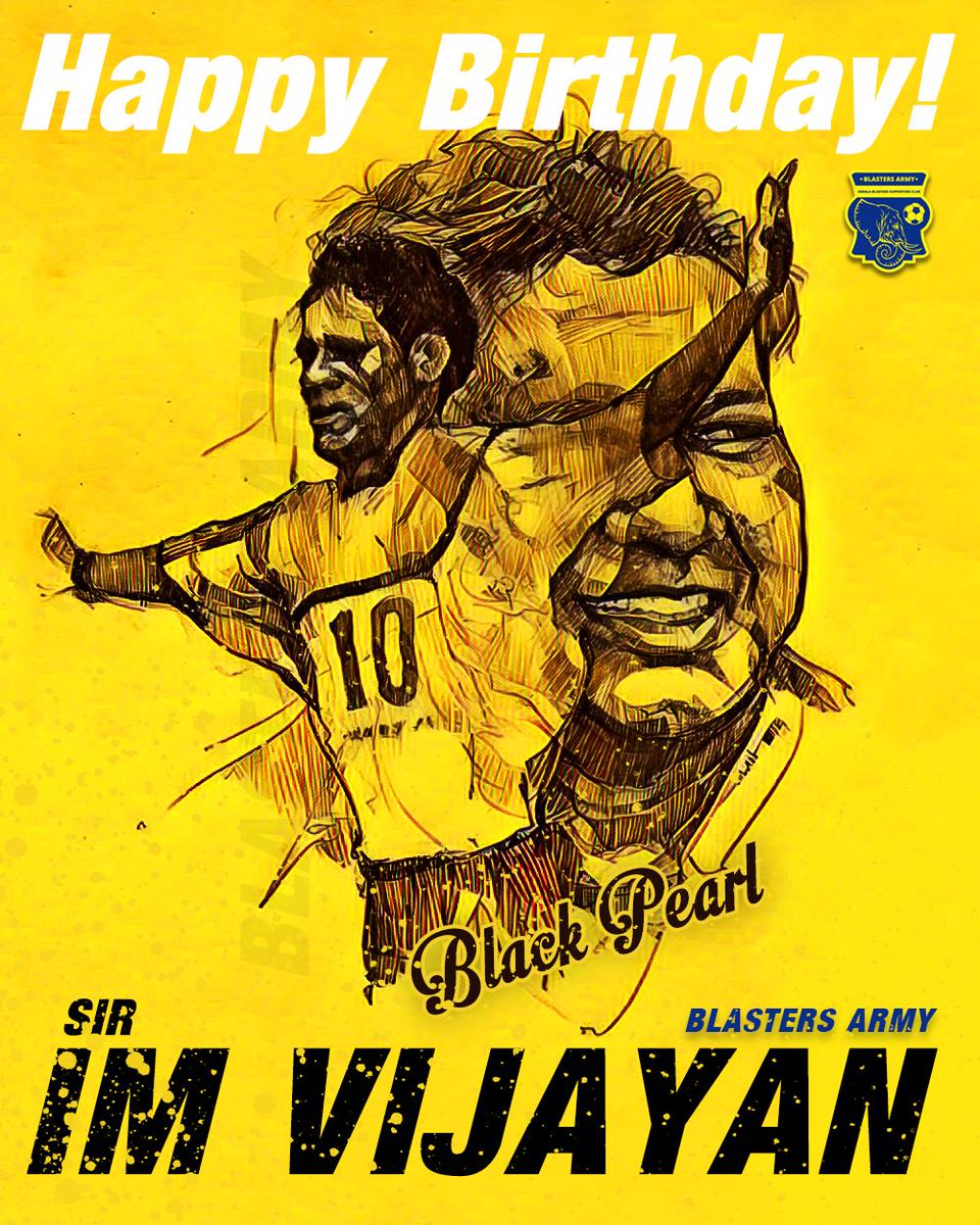 nithinsuren's tweet image. Happy birthday @IMVijayan1 Sir🎂!
#IMVijayan #Legend #BlastersArmy