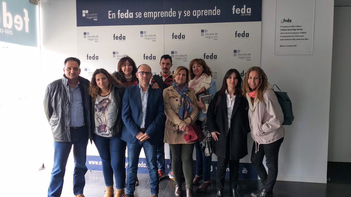 🧰 Nuestra última visita 😥a <a href="/EmpresariosFEDA/">FEDA</a> Gracias por el acogimiento 😊 por la charla enriquecedora 🌟y por animarnos a participar en Sherpa, Carlos Muñoz hasta pronto 💖 @Lanzaderas_EES <a href="/FundacionSMLRPH/">Fundación Santa María la Real</a> <a href="/fundacionTef/">Fundación Telefónica</a>
