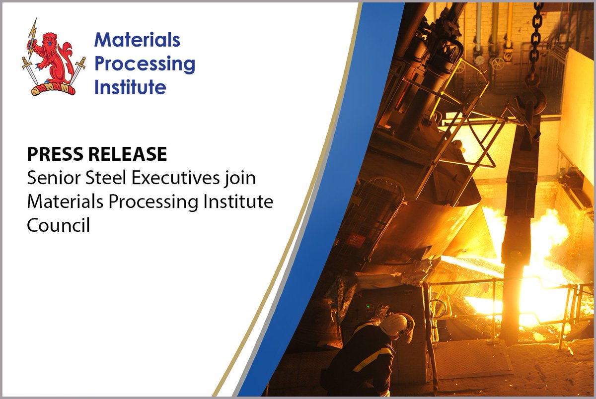 Senior #steel executives from British Steel, Liberty House Group and Tata Steel UK join Materials Processing Institute <a href="/MPI_UK/">Materials Processing Institute</a> Council bit.ly/2ZA5IfS <a href="/BritishSteelUK/">British Steel</a> <a href="/LibertyHouseGrp/">Liberty House Group</a> <a href="/TataSteelUK/">Tata Steel UK</a> <a href="/UKSteel__/">UK Steel</a>