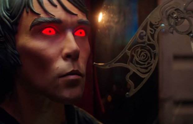 LBBOnline's tweet photo. Director and animatronic specialist John Nolan on his ‘80s inspired short film for @ianbrown's 'From Chaos to Harmony', for which he recreated the former Stone Roses frontman's head as a giant Zoltar robot (but of course).

https://t.co/WGWqGwNUlJ https://t.co/JXG8Y0pzds