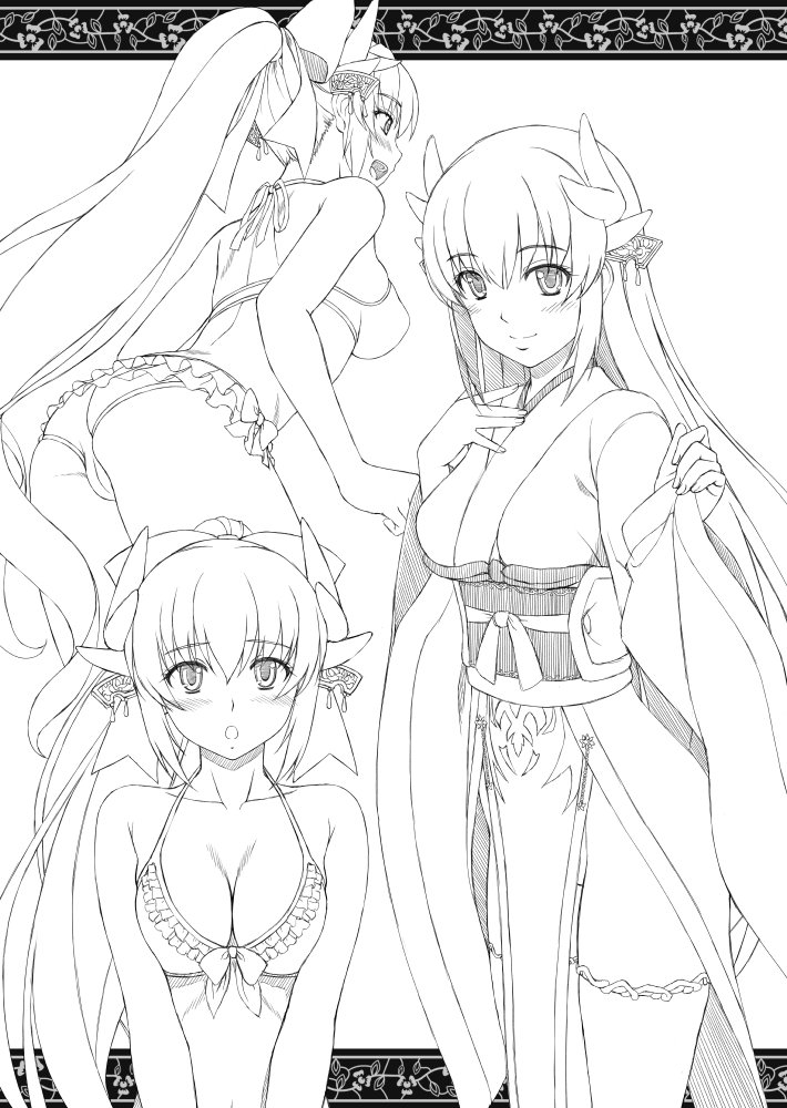 コミック1 「E08b」 にて参加します。
新刊は「FGO Rough Sketch」 20P 200円 です。
名前の通りFGOのラフ中心のイラスト本です。
季刊もいくつか持っていく予定です。どうぞよろしくお願いしますヽ(='▽`=)ノ 