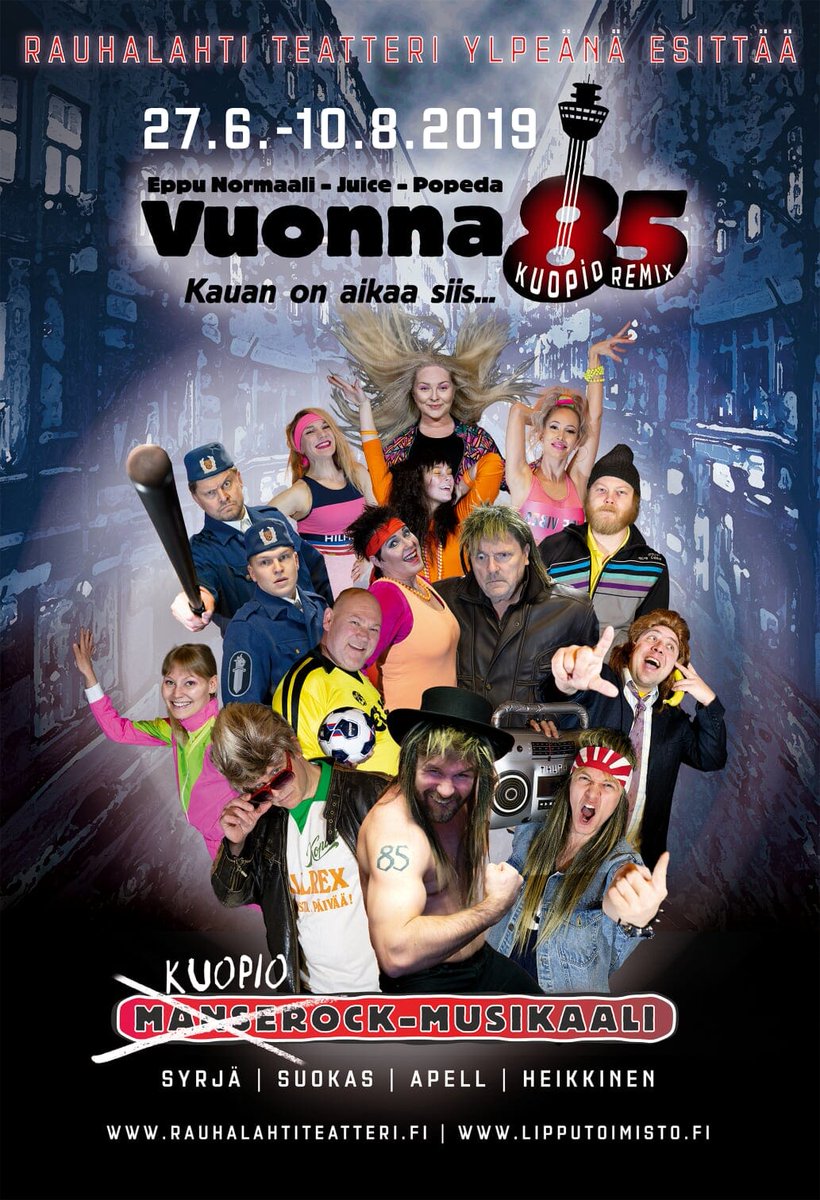KuopioCB's tweet photo. Suomen suosituin musikaali saapuu kesäksi Kuopioon ja Rauhalahden kesäteatteripaketit ovat myynnissä nyt! Lisätkää elämykseen vielä illanvietto Rauhalahden ravintolassa ja kesän virkistyspäivänne on valmis 👌
Lue lisää: https://t.co/hyPOIvM1aD

#rauhalahti #kuopio #kuopiotahko https://t.co/AnHiPeRmdg