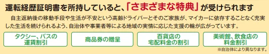 運転免許証を自主返納するともらえる運転経歴証明書！知らない人も多いのでは？