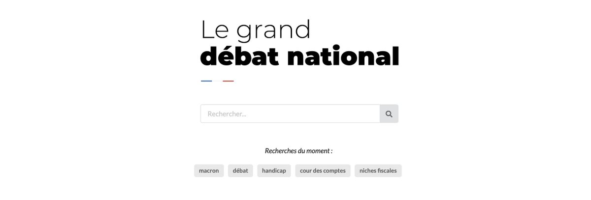 DemocratieApp's tweet photo. En attendant le grand oral, analysez les contributions des français au #GrandDebat sur la plateforme https://t.co/iEj991M90z 👥 #ric #impots #retraite #conferencedepresse #GrandDebatNational https://t.co/Zyqu8dpXHT