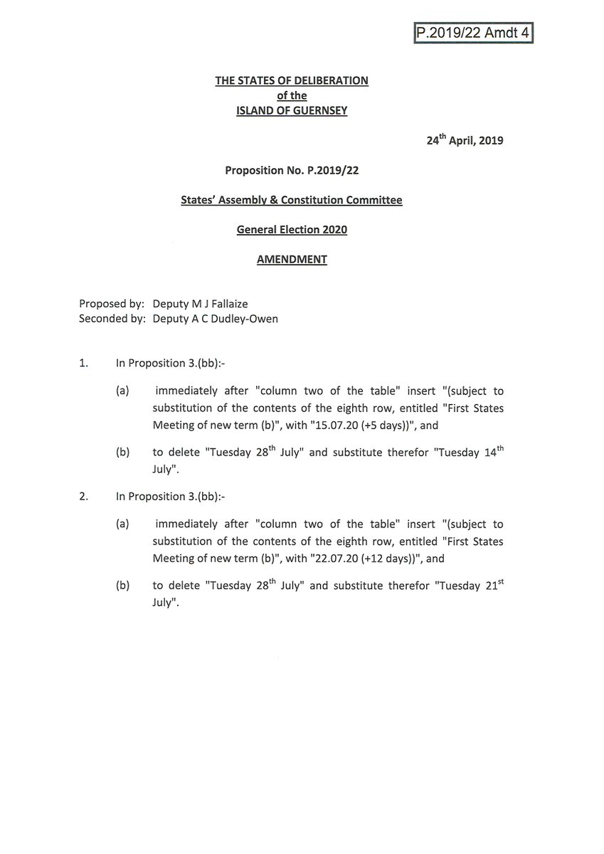 States Of Guernsey On Twitter There Was A Recorded Vote On Amendment 4 Part 2 Fallaize Dudley Owen Pour 26 Contre 12 Abstain 2 Part 2 Of The Amendment Was Carried The States Will Now