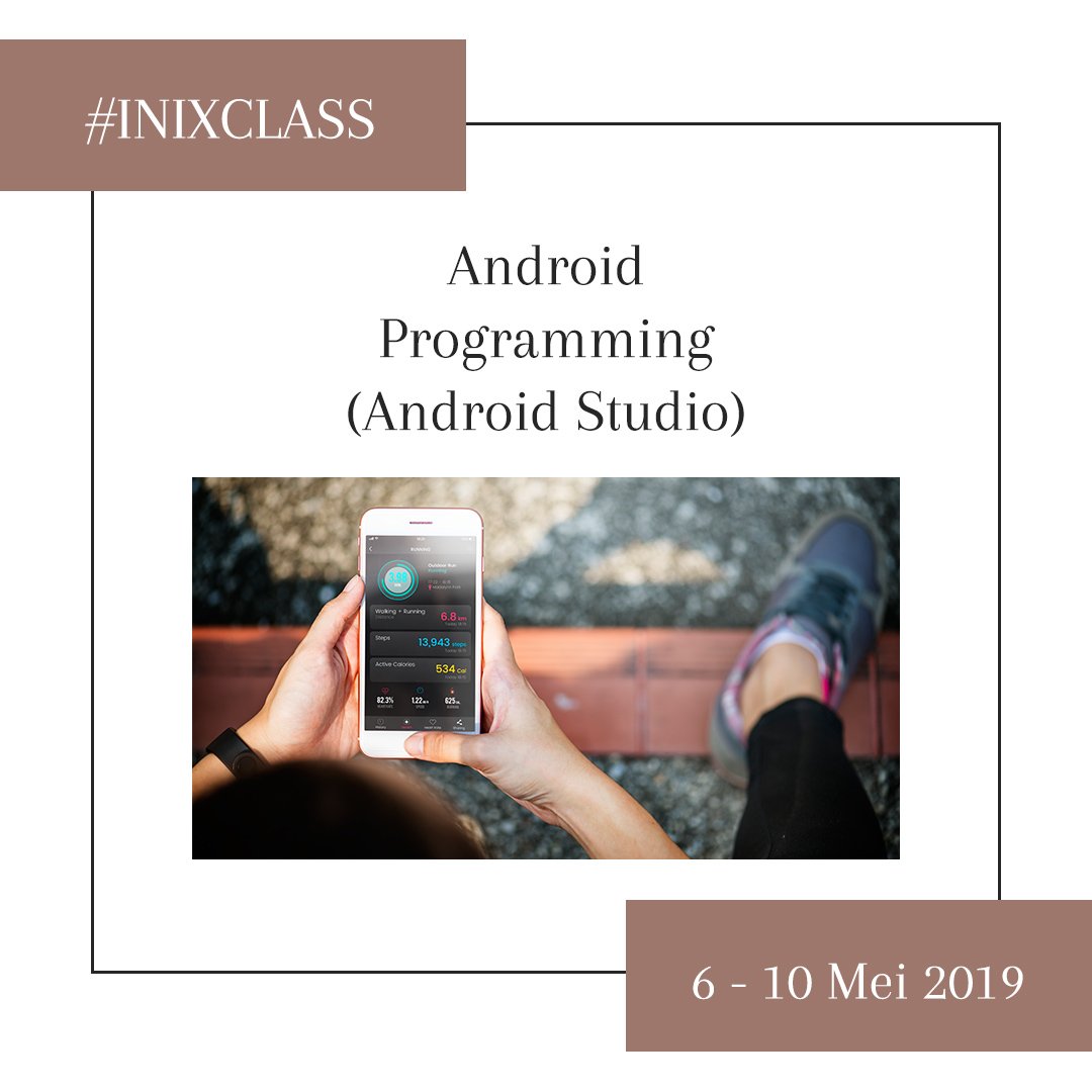 inixindo_id's tweet image. Saat ini banyak dibutuhkan seorang Android Programming yang mampu membuat dan mengembangkan sebuah aplikasi.

Yuk segera hubungi kami:

Email: info@inixindo.id
Phone/ WA: + 62 21 5794 0868
Website: inixindo.co.id

#trainingandroid #inixindo #android #belajarandroid