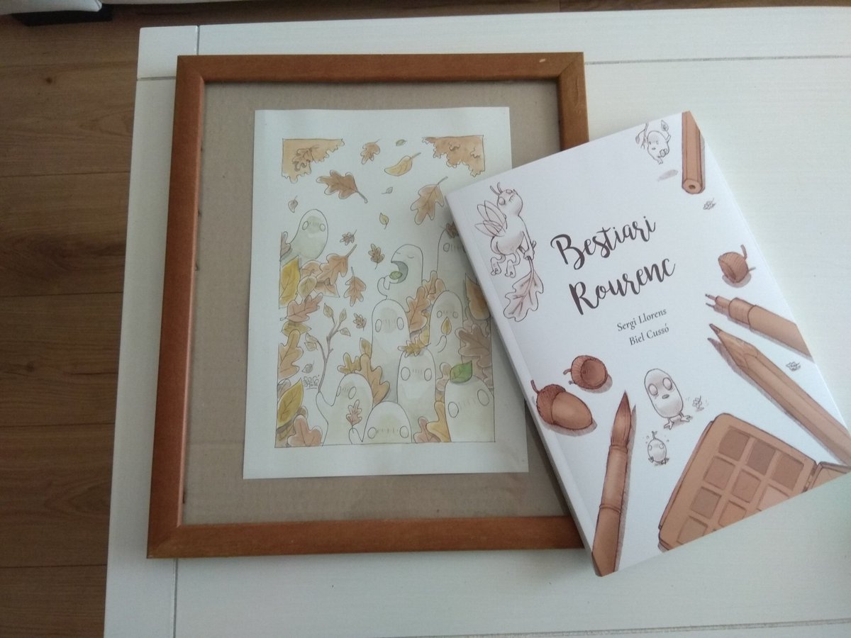 Ja el tinc aquí!!!
Ara, a buscar un paper ben xulo per a enmarcar-lo!!  <a href="/BielCusso/">El Cussó Negre</a> i <a href="/DibuixantSEdR/">El dibuixant d'aquell poble</a> 👏👏👏👏