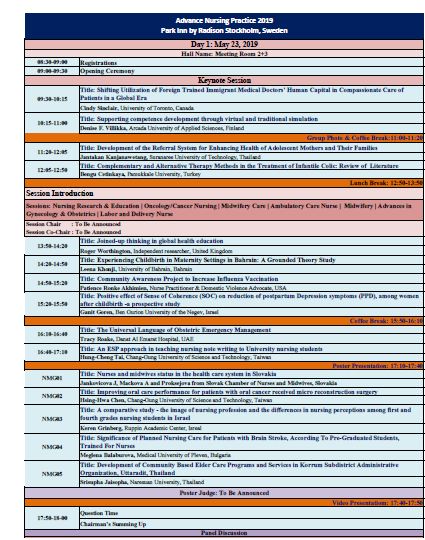 Nursemeet's tweet photo. #Advance_Nursing_Practice_2019
Find the conference tentative program. To avail speaker slot get register by the end of April.
https://t.co/QDUUQAaWlf https://t.co/cM2Uiom8zy