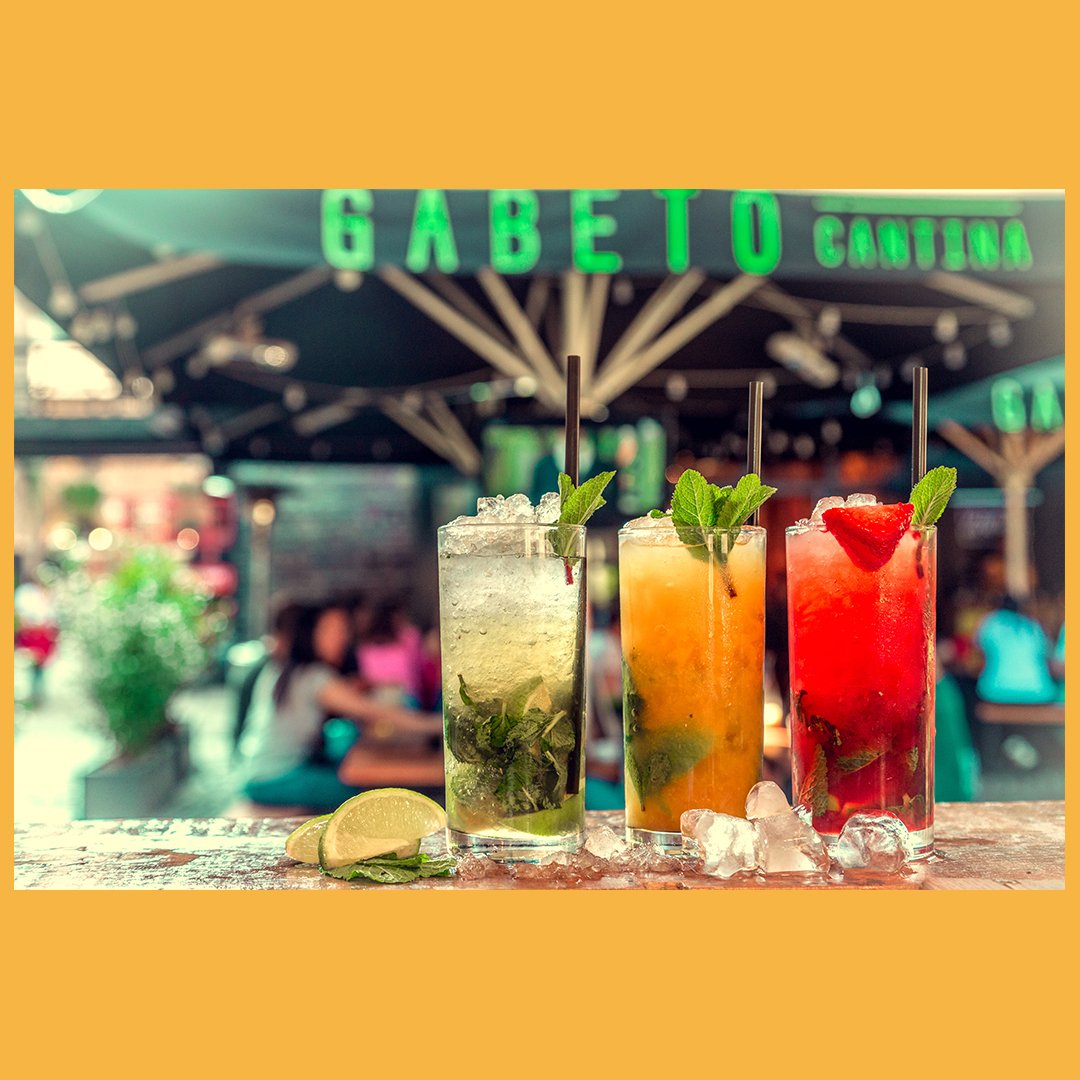 Don't forget Happy Hour runs EVERY day from 4-7.30pm on selected drinks. Our team are always creating delicious new cocktails to suit the weather 🍹☀️

_________________
gabeto.co.uk