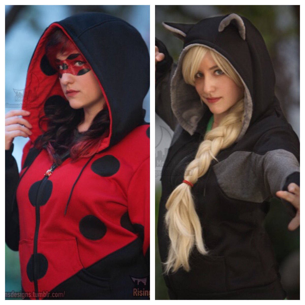 cat noir hoodie with ears