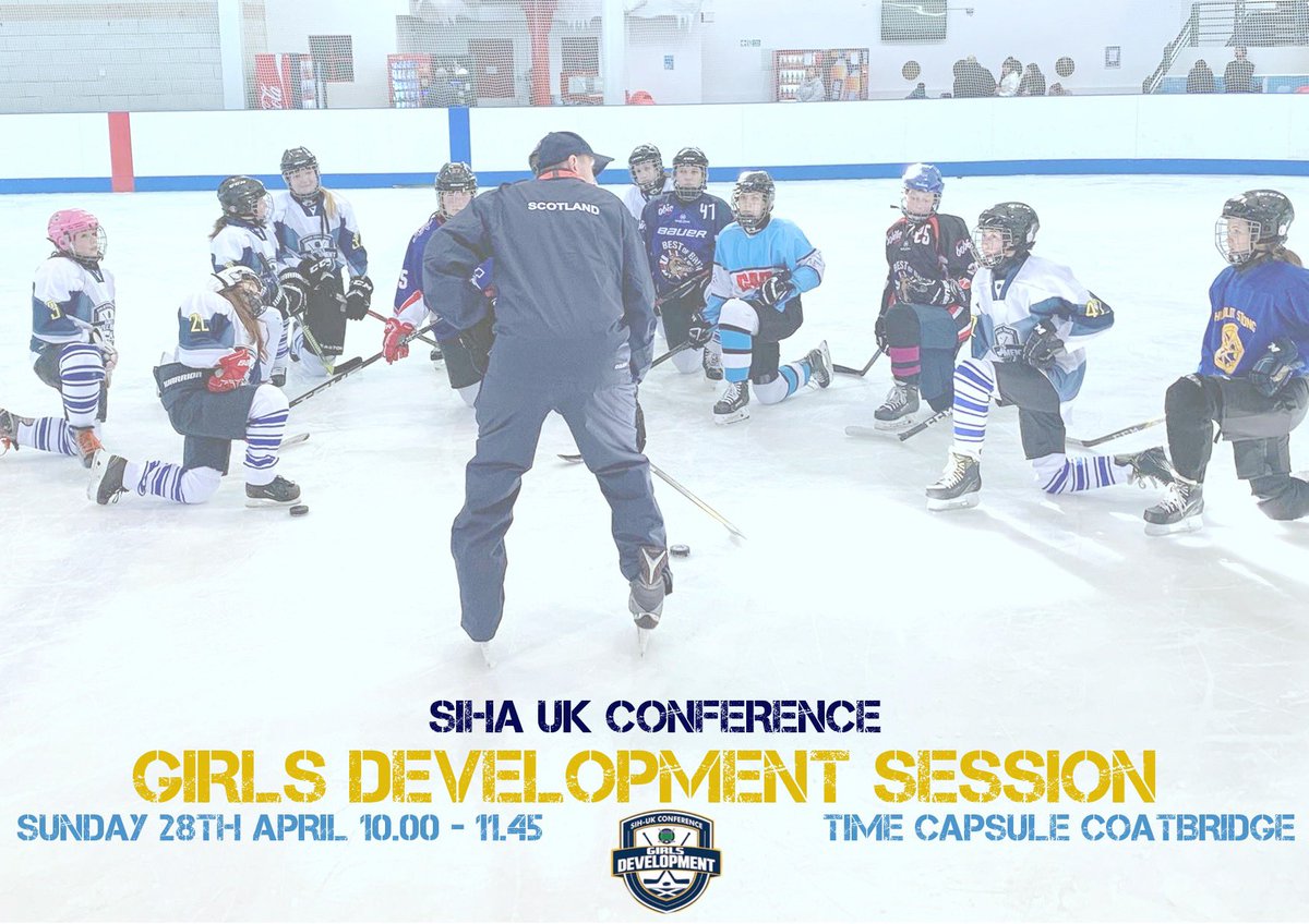 LLightningJIHC's tweet image. Scotland girls development -

📆 Sunday 28 April
📌 Time Capsule
⏰ 10:00-11:45

#scottishicehockey #girlsdevelopment #northlanarkshire #sportscotland #icehockey #pucklife #lovehockey #icehockeygirls #girlswhoplayicehockey #thesegirlscan 🏒🏴󠁧󠁢󠁳󠁣󠁴󠁿🥅