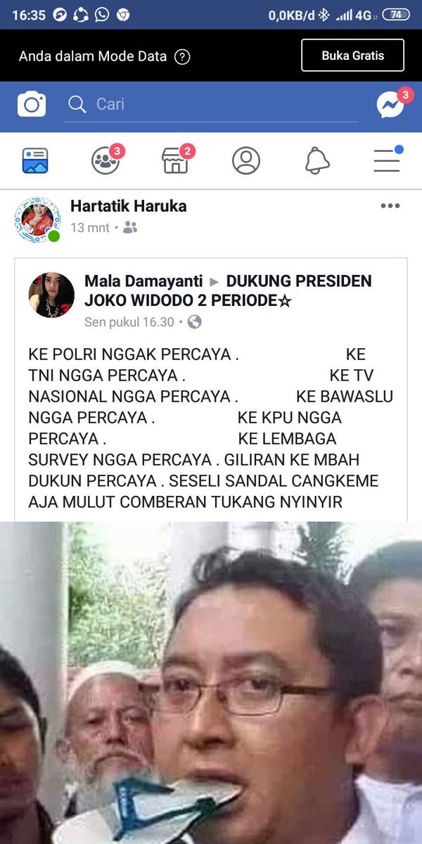 DelisaAgatha's tweet photo. tolong ditindak lanjuti postingan ini,,udah keterlaluan,,
@fadlizon 
@CakKhum 
@haikal_hassan 
@Dahnilanzar 
@RelawanProSandi https://t.co/gUOLiIO2bE