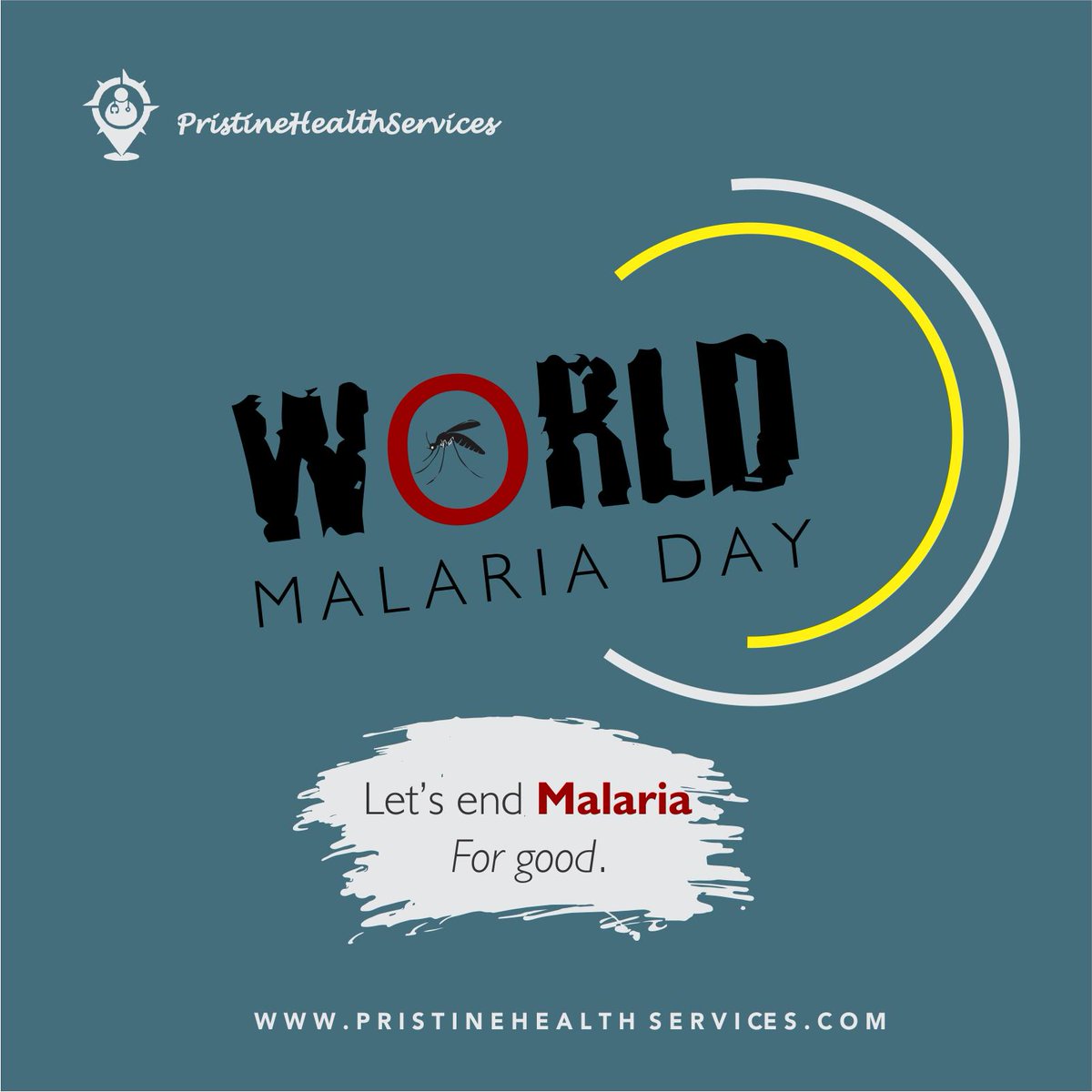 Pristine_health's tweet photo. Let us work together and eradicate malaria for good.

#WorldMalariaDay #Healthforall #Medicare #Healthyliving #ThursdayMotivation https://t.co/hC3mHNnV2W