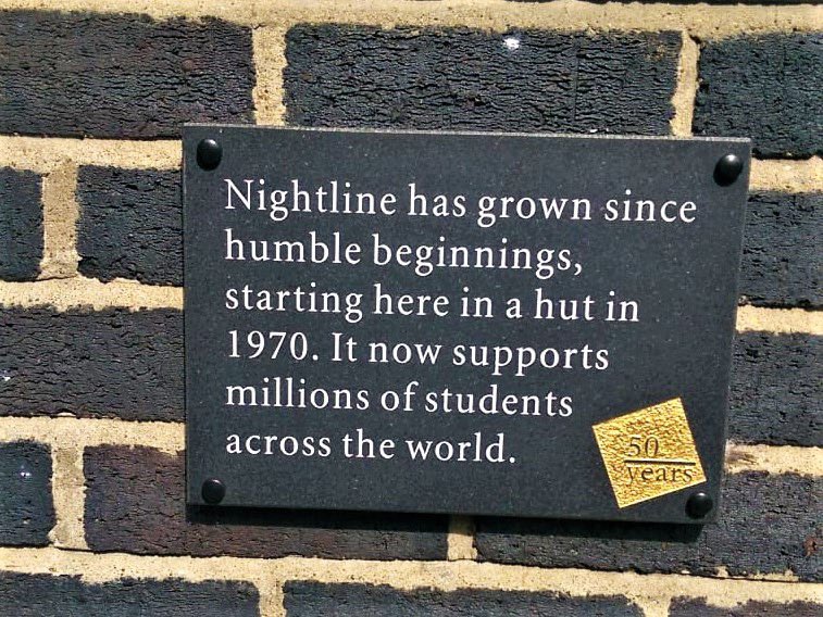 This #ThrowbackThursday we’re looking back to the 7th May 1970, when the very first Nightline shift opened at <a href="/Uni_of_Essex/">University of Essex</a> 

We’d love to find out more about Nightline in the 70s. If you or someone you know was involved please get in touch at nightline.ac.uk/NL50

#NL50