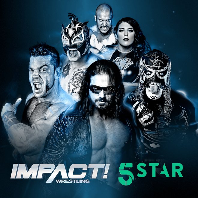 5STAR is now the new UK home of @IMPACTonSPIKE. Don’t miss the first match on Friday at 10.50pm. <a href="/5star_tv/">5STAR</a>