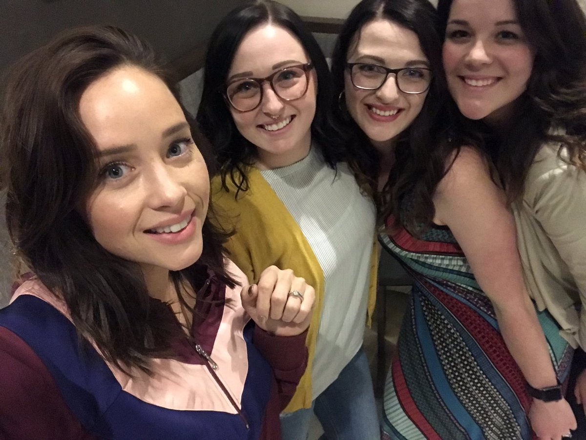 DVBohler's tweet photo. Shoutout to @Schmittastic for making our night! So excited to see you kill it at #OneSquared2019 today and thankful you enjoy talking about dogs as much as I do. #LucyNeedsATwitter https://t.co/NYAd6InOtD