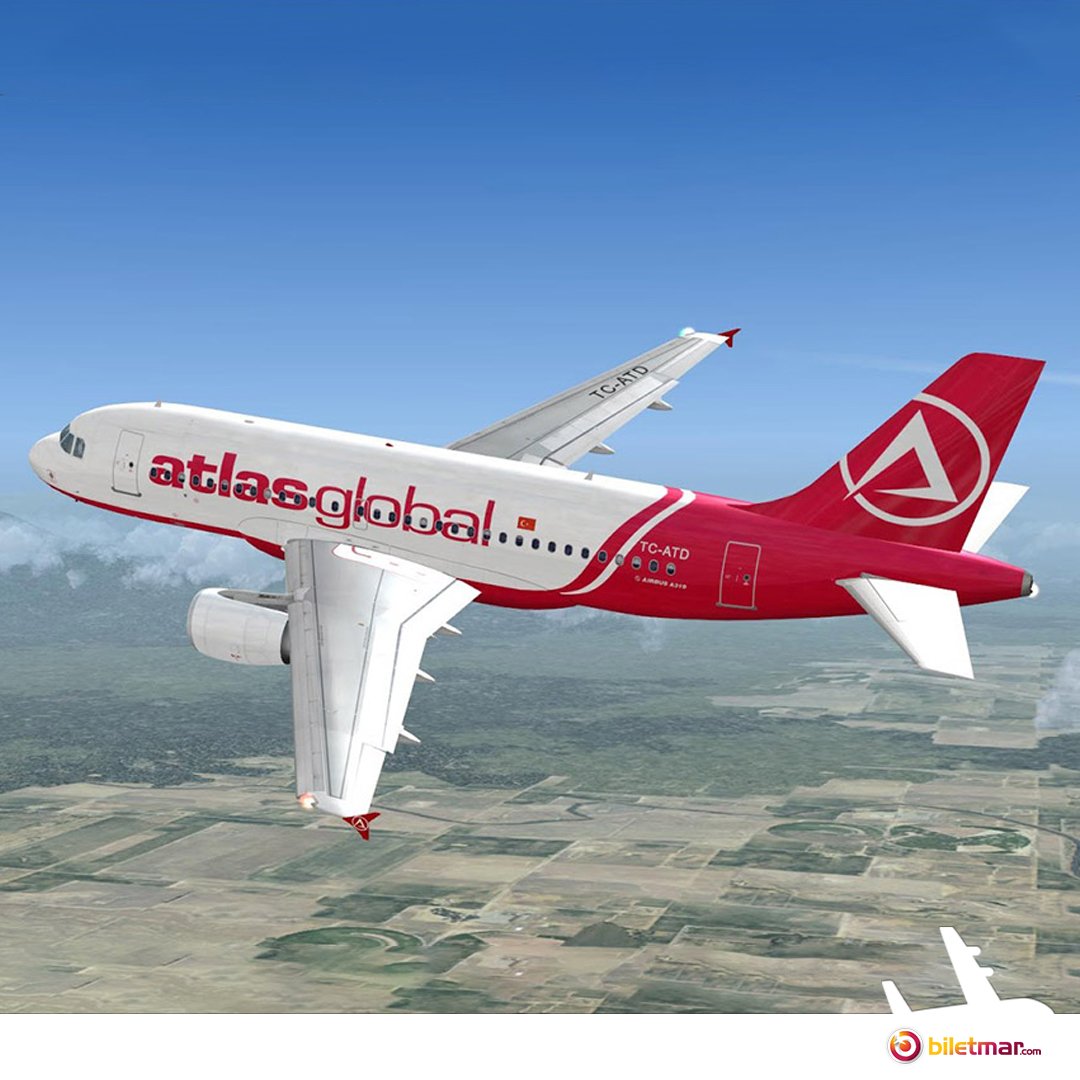 Dünyanın en saygın havayolu derecelendirme ajansı Skytrax'in verdiği 4 Yıldızlı Havayolu Şirketi ödülünü alan Atlasglobal'in özel indirimli uçak biletleri için adres biletmar.com ✈️🎫 

#atlasglobal #ucakbileti #flightticket #online #uçak #ucak #bilet