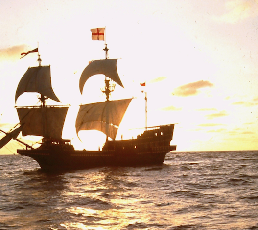GoldenHinde_'s tweet photo. Fridays have long been considered unlucky possibly originating from Jesus being crucified on a Friday. Sailors believed it was bad luck to sail on a Friday. Defying superstition, Francis Drake &amp; his small fleet set sail on Friday 13 December 1577. #FolkloreThursday https://t.co/sXmblE2uqh
