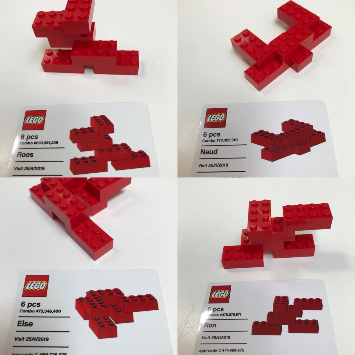 lego 6 bricks