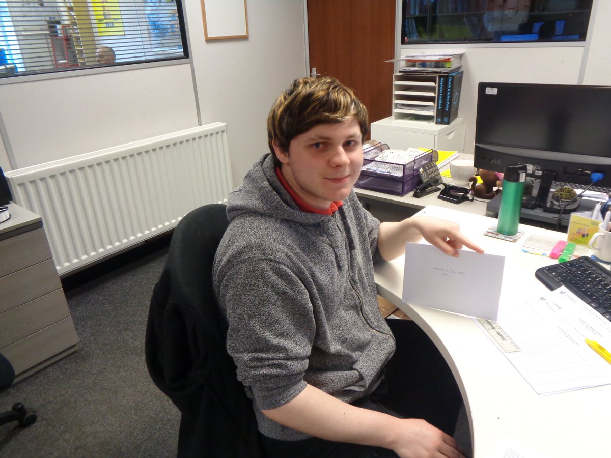 Congratulations to our Employee of the Month for April - Sam!