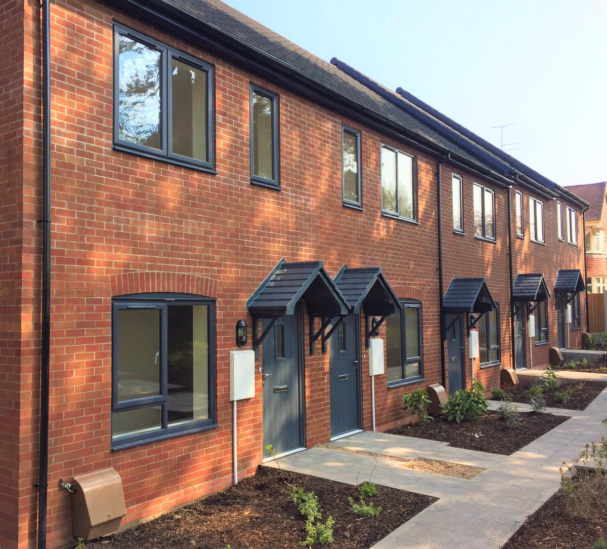 PDWLtd's tweet photo. 13 attractive affordable rent dwellings in Blythe Bridge successfully handed over on behalf of @SARHomes. Many thanks to the whole team. @ThorntonFirkin #HarperGroup #Housing #Development #Staffordshire #ProjectManagement https://t.co/lkeURaWknW