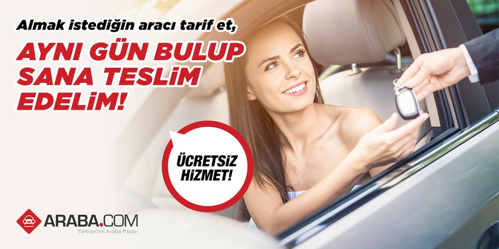 Almak istediğin aracı tarif et, biz senin için bulalım!🚗
bit.ly/2GDXE6y