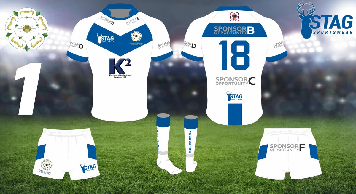 LoveThePadel's tweet photo. We are hosting another @OriginLegends match on Wednesday 28th August with details to be announced early next month - BUT WE NEED YOUR HELP IN CHOOSING THE KITS! The vote for the Yorkshire one is first up...
LIKE for option 1, RETWEET for option 2.
GO GO GO https://t.co/YePXBxL34W