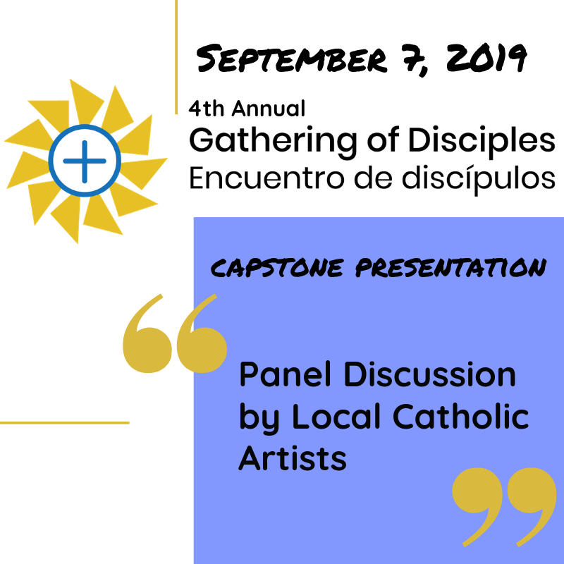 IndyCatechesis's tweet photo. Our Sept. 7th event includes a panel of local Catholic artists
sharing how beauty & faith connect in their minds & hearts.
Registration will open soon. Plan to attend, & spread the word!
#CatechistFormation #catechesis #TruthBeautyGoodness ๐ https://t.co/ys16rwO9yJ