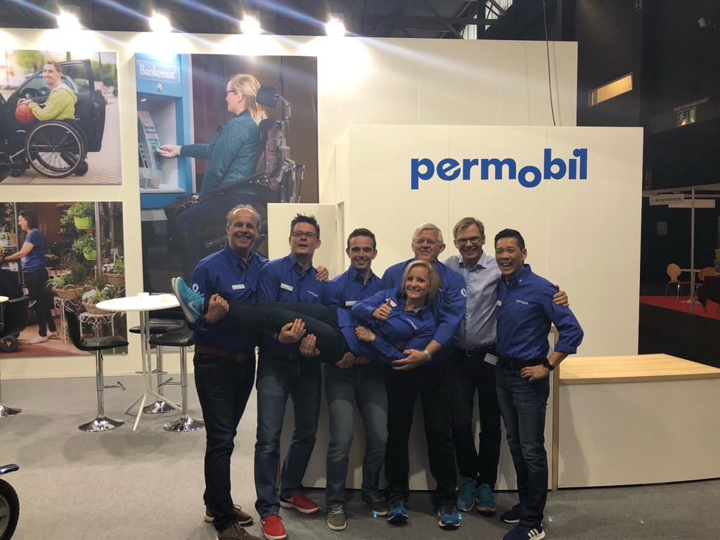 Our Belgium team is ready to start their journey of the Permobil F series update at REVA Gent 2019. Come and visit us at boothA2-12.    more info: lnkd.in/gVAxvqE