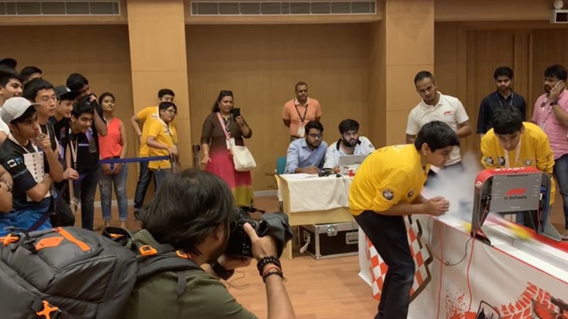 STEMRacingHQ's tweet photo. Good luck to all the team competing here in New Delhi for the F1 in Schools National Finals India!!! 🇮🇳 #F1inSchools #STEM #Racetoworldfinals https://t.co/dPGnFJuw1p