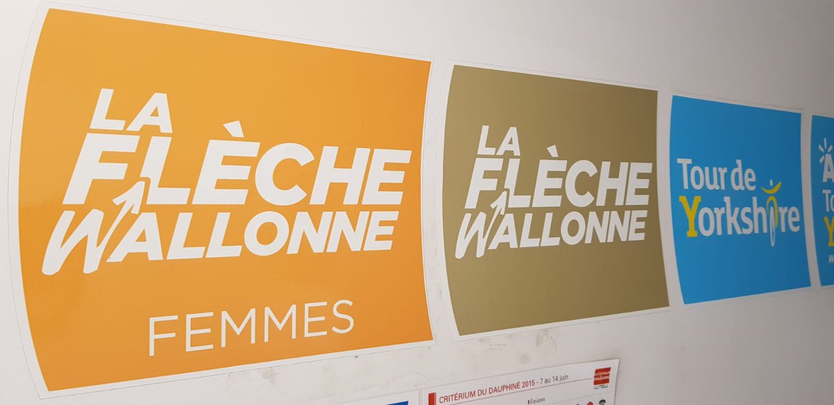 #FlecheWallonne | #Docaposte toujours au sommet pour assurer la production des communiqués de @flechewallonne ! Un grand bravo à @julianalaphil qui à su s'imposer pour une deuxième année consécutive ! #FlecheWallone2019 #Champion #ClassiquesFlandriennes