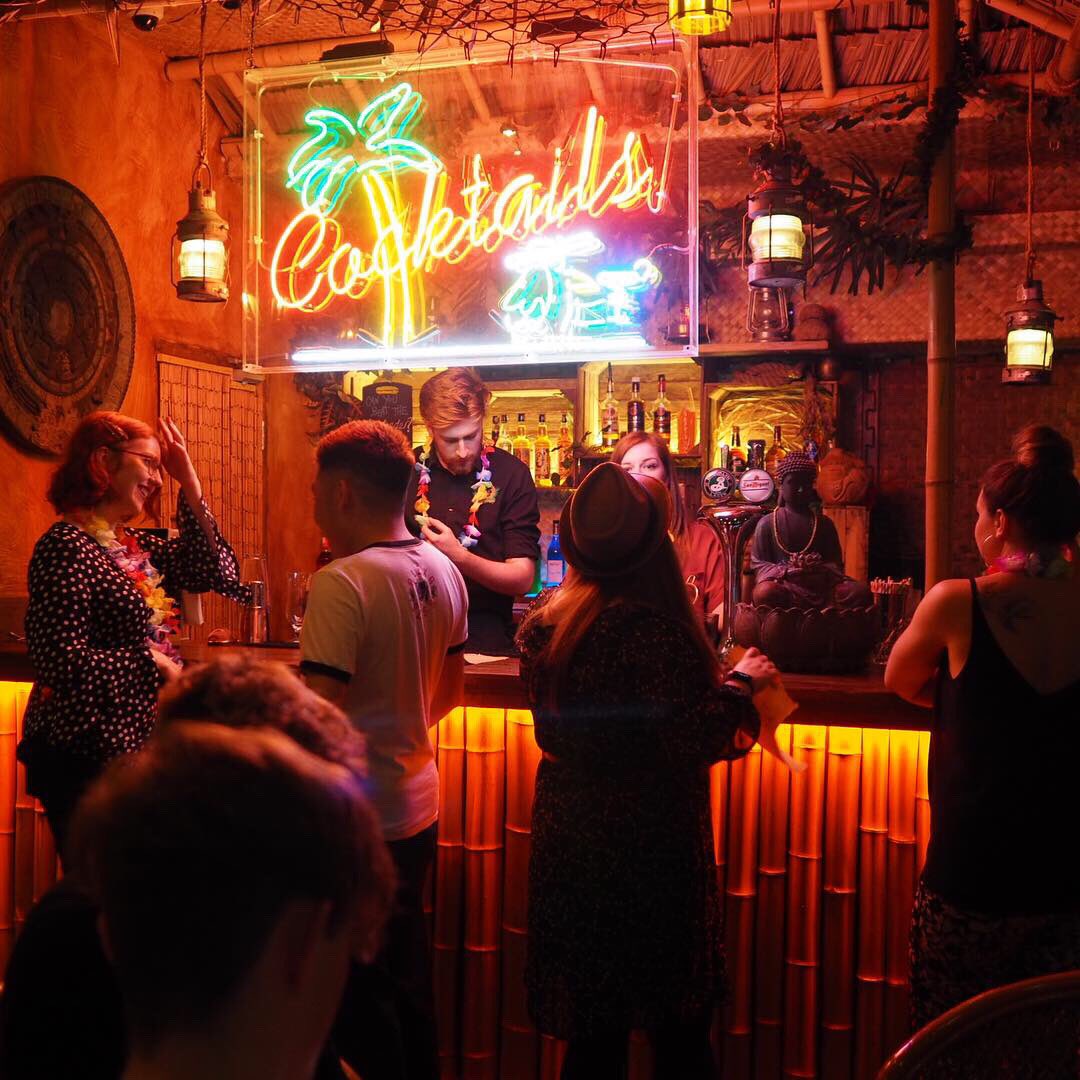 LostCityNotts's tweet photo. We had such a great evening at last nights blogger event! ⚡️🚀

We invited some local bloggers to try our new cocktail menu (launching soon)🍹Check out our story to see what we got up to!⚡️🍸🍹🌴#tikisummer #lostcityadventuregolf #eastmidlandsbolggers #nottinghambloggers https://t.co/bhJfmnBaBA