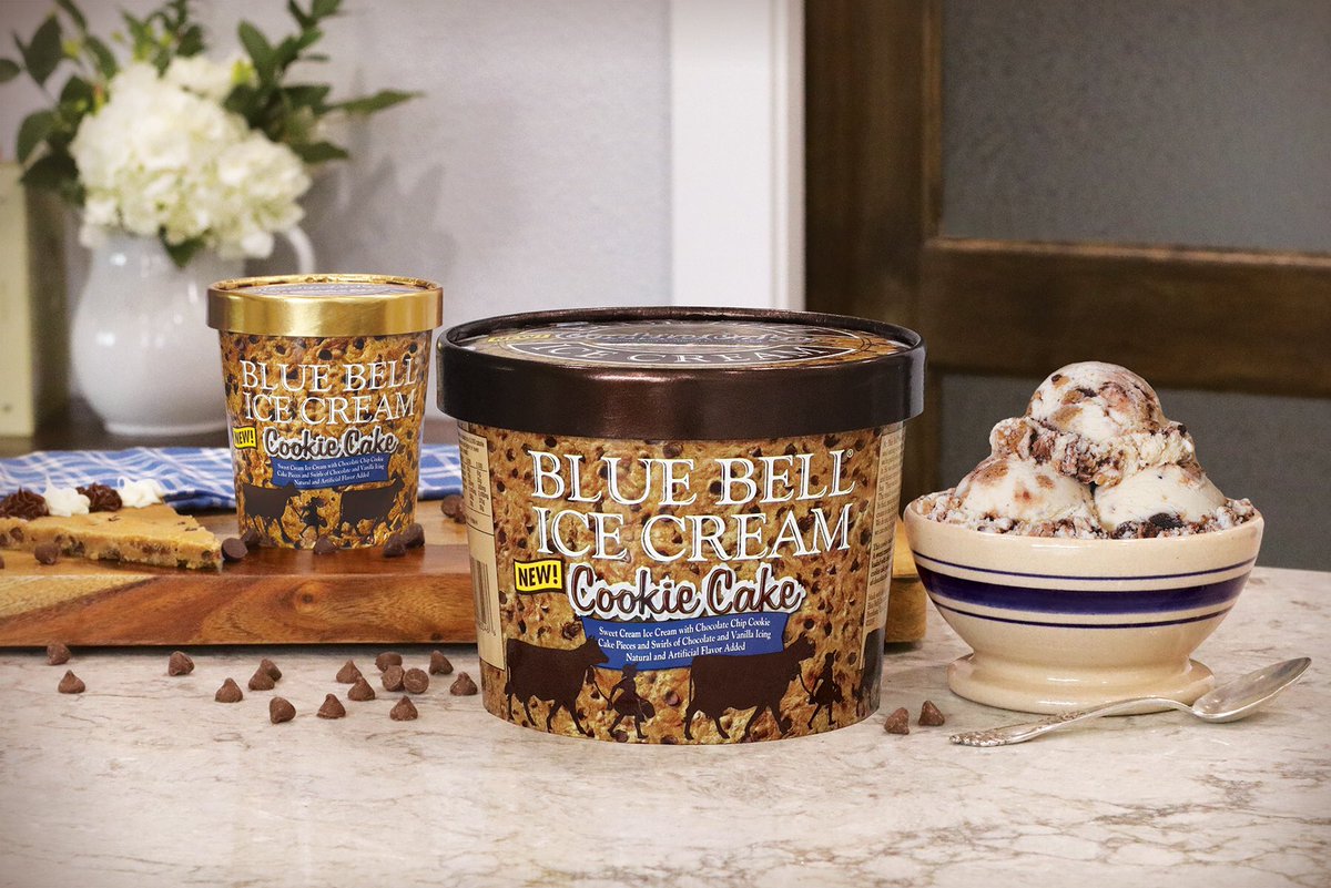 Blue Bell Ice Cream Be One Smart Cookie And Try Our New Cookie Cake Ice Cream Cookie Cake Is A Sweet Cream Ice Cream Loaded W Chocolate Chip Cookie Cake Pieces Blue Bell Ice Cream Be One Smart Cookie And Try Our New Cookie Cake Ice Cream Cookie Cake Is A Sweet Cream Ice Cream Loaded W Chocolate Chip Cookie Cake Pieces