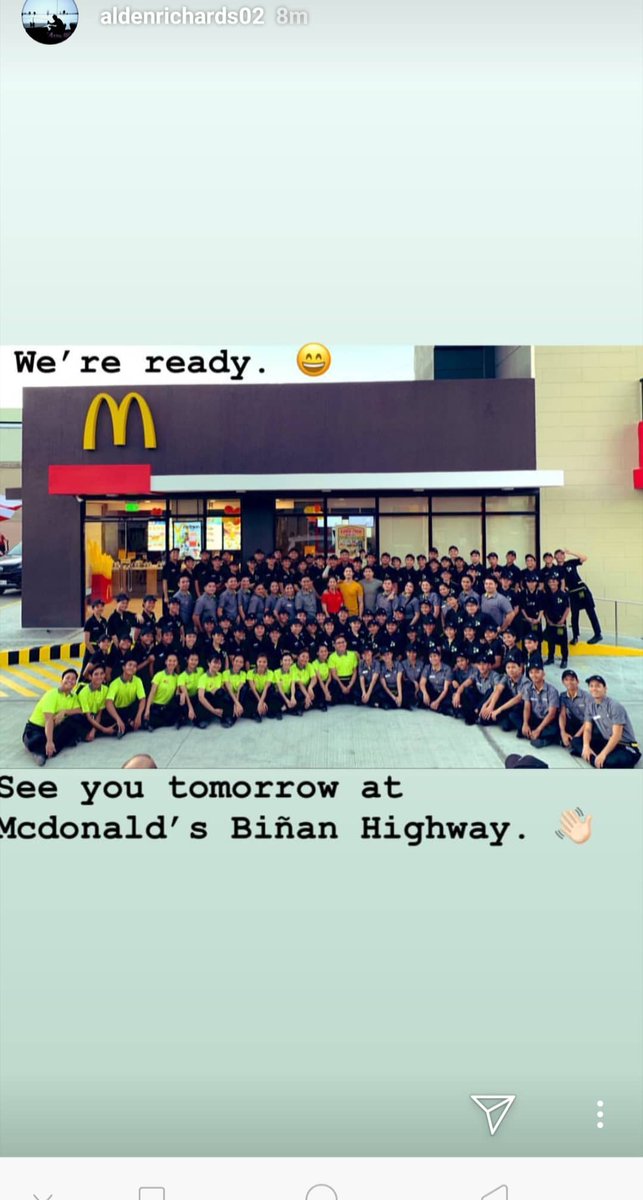 richardszerotwo's tweet photo. "We're ready. "

©Alden Richards IGS
#ALDENxMcDoOpensTomorrow https://t.co/YIEBCW64gT