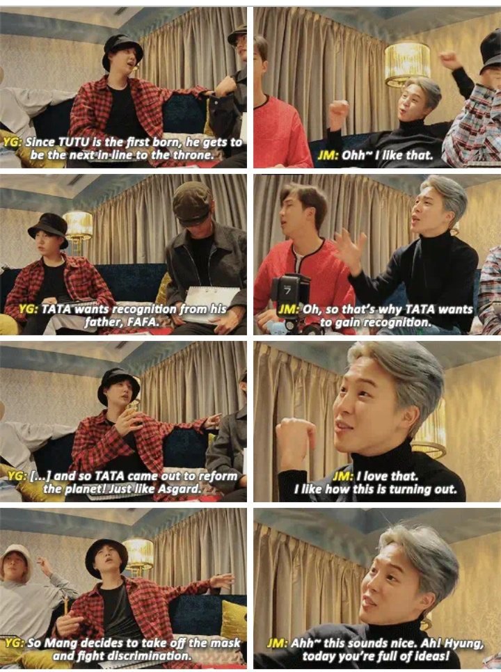 Yoongi coming up with ideas and Jimin being a fan of EVERY SINGLE ONE   #yoonmin