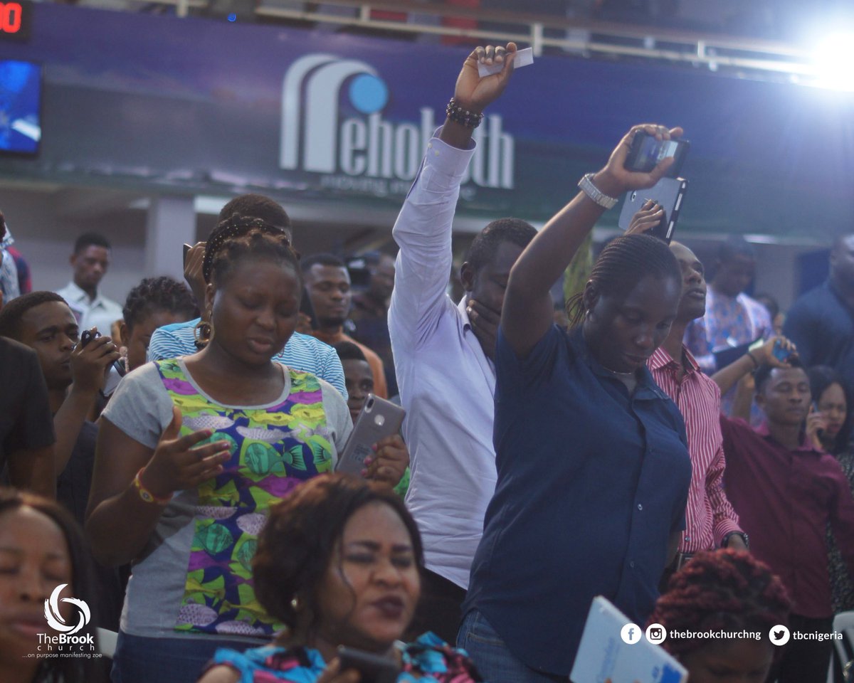 tbcnigeria's tweet photo. #tbcdeclares ๐๐พ
.
As we raise our capstone, we receive unforeseen good that is not traceable to our skills and abilities because we are blessed and highly favoured!
#capstoneserviceatthebrook
#tbcnigeria https://t.co/m5eGy58DI2