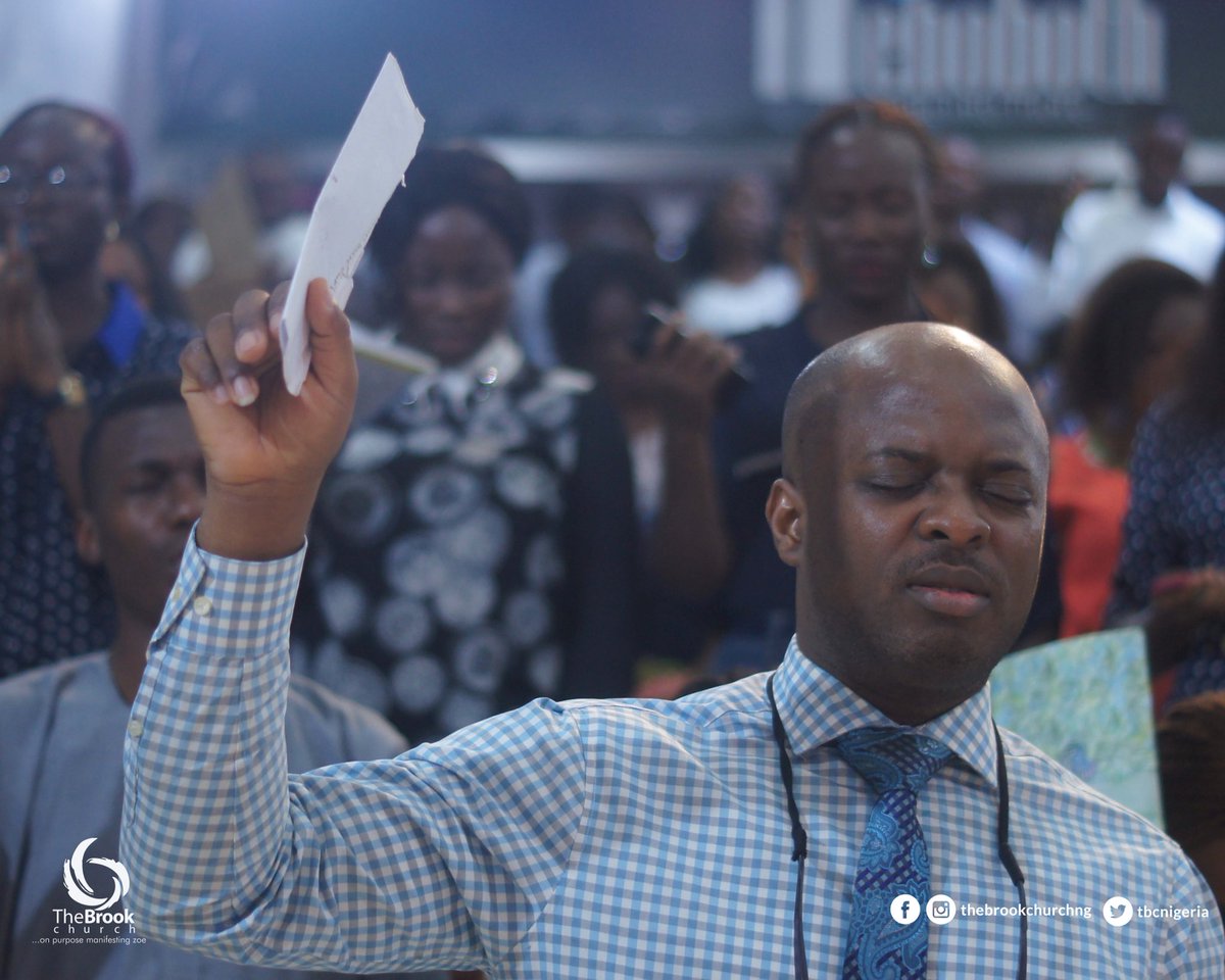 tbcnigeria's tweet photo. #tbcdeclares ๐๐พ
.
As we raise our capstone, we receive unforeseen good that is not traceable to our skills and abilities because we are blessed and highly favoured!
#capstoneserviceatthebrook
#tbcnigeria https://t.co/m5eGy58DI2