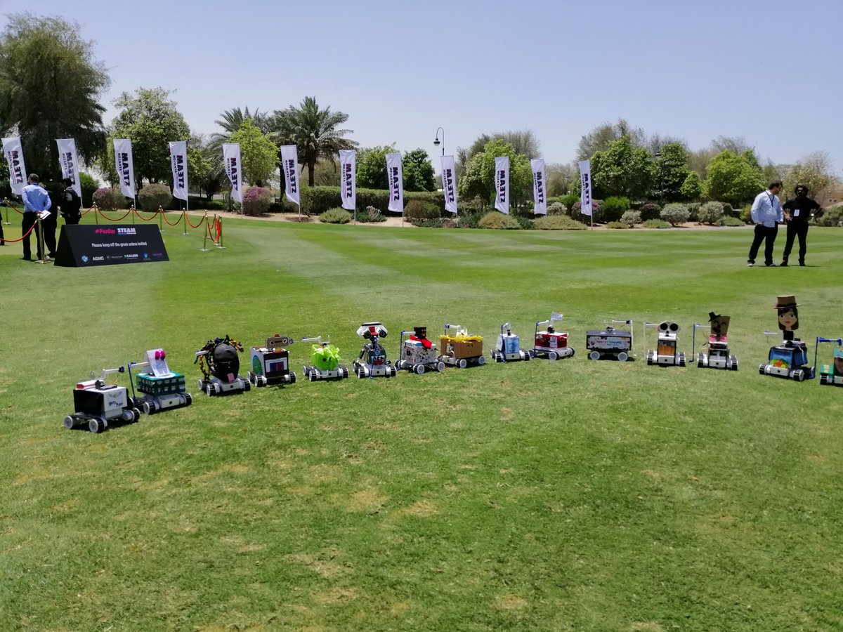 RISDXB_COMP's tweet photo. It's an AI #golfbot takeover! #Clair shows her stuff. 
Vote https://t.co/fDBfDFdAWZ 
#ParOne #STEAMathalon
@risdubai @STEAMathalon https://t.co/KIwVvv2OyC