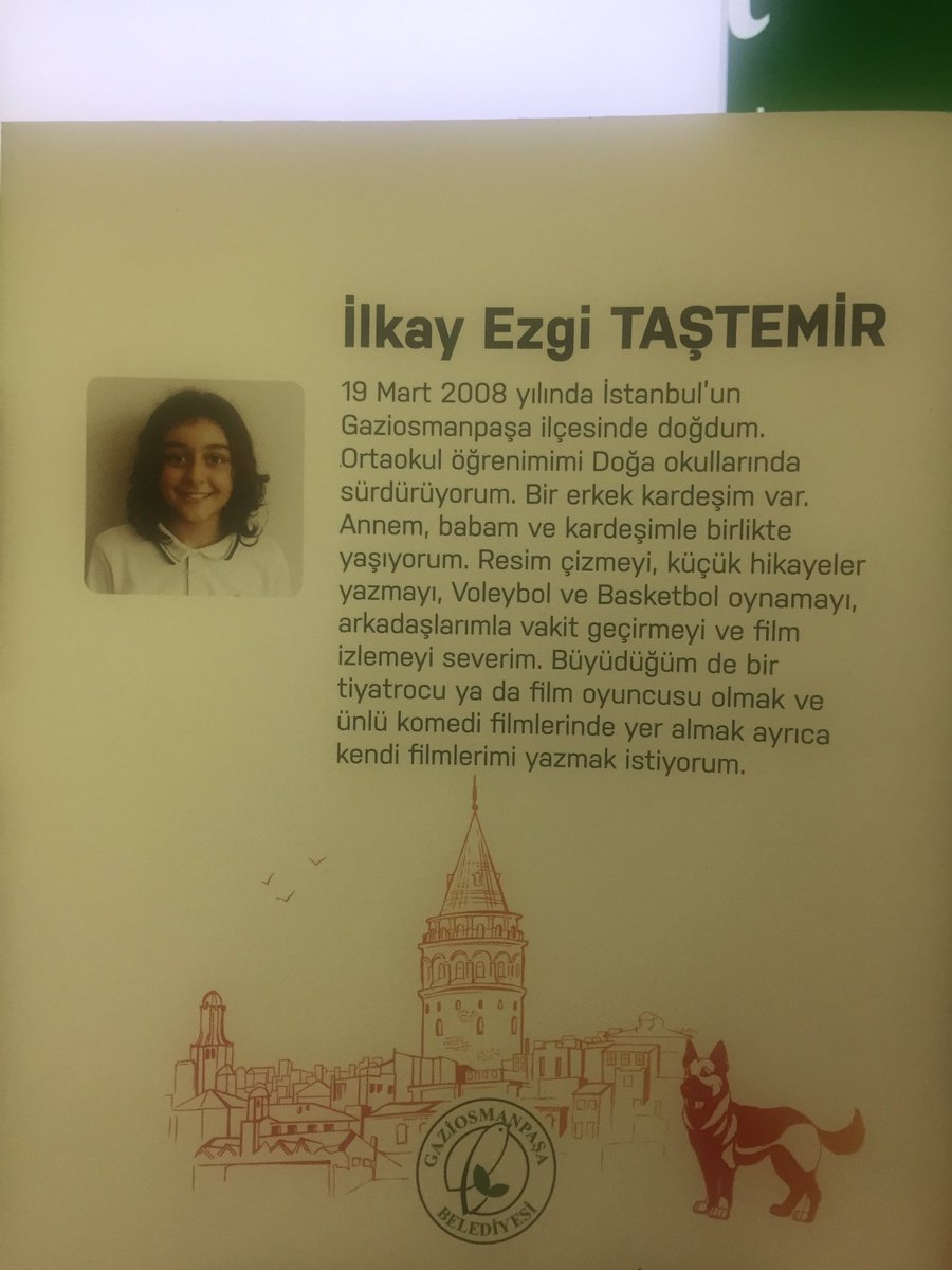 Öğrencimiz İlkay Ezgi  TAŞTEMİR İlk kitabını Gop Belediyesi sponsorluğunda^^Geleceğin Yazarları Projesi ^^kapsamında oluşturdu.Bizlere de okumak kaldı...👏👏👏