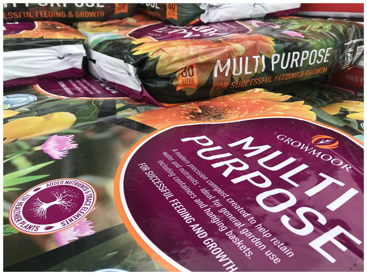 ❗️ Special offer: Get Growmoor's 60L multi-purpose compost for only £3 a bag when you buy four or more! ✅🌱👍