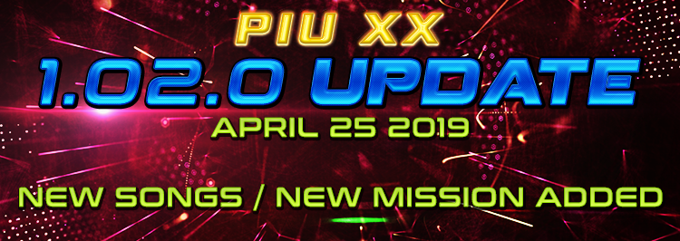 펌프잇업이 20주년 버전인 PIU XX의 두번째 업데이트가 공개되었습니다.
자세한 사항은 링크를 확인하세요. bit.ly/2XJBhCy