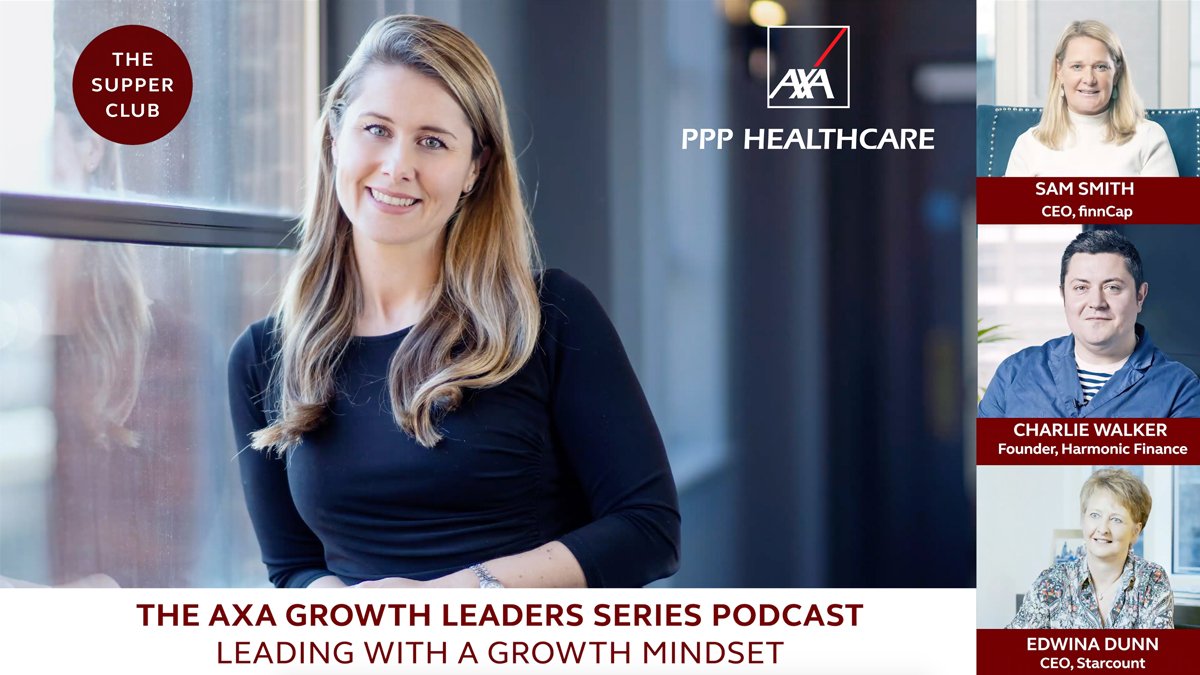 *PODCAST* We've teamed up with @AXAPPPhealth on a podcast exploring the growth mindset. We'll be speaking to experts for tips and tactics. Listen now to ep 1: What is a growth mindset? Featuring @SamSmithfinnCap, <a href="/charliewrec/">Charlie Walker</a> &amp; <a href="/Edwina_Dunn/">Edwina Dunn OBE</a> 👉🏼 bit.ly/2W6rFB6 #podcast