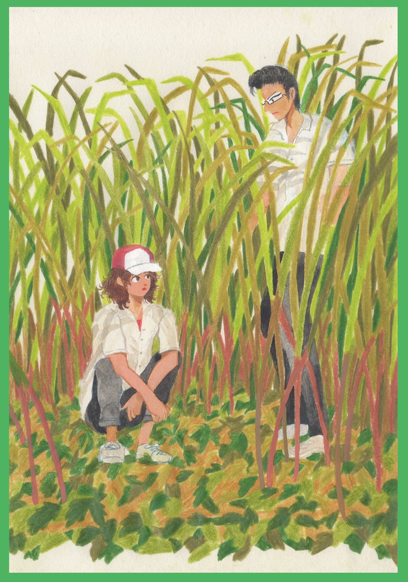 karasuurrry's tweet photo. 5/4 全国大会Ω　西4・S33b《からすとこけもも》　
新刊『にらいかない』
B5/20p/￥500　比嘉フルカラーイラスト集　
比嘉オールキャラ🌺甲斐凛要素有り🐠ポストカードがオマケで付きます🏝️ https://t.co/xAARe3qX1v