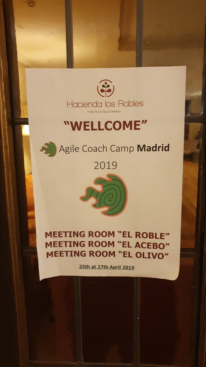 PauMugarra's tweet photo. #accmad 2019 begins 😁 https://t.co/JppnC1cdbl