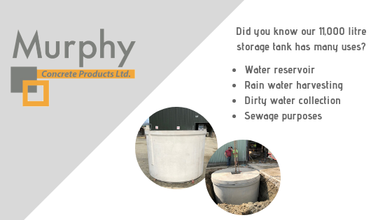 Did you know that our 11,000 litre storage tanks have many uses? Check out just some of them below! 
#precast #concrete bit.ly/2XBn22u