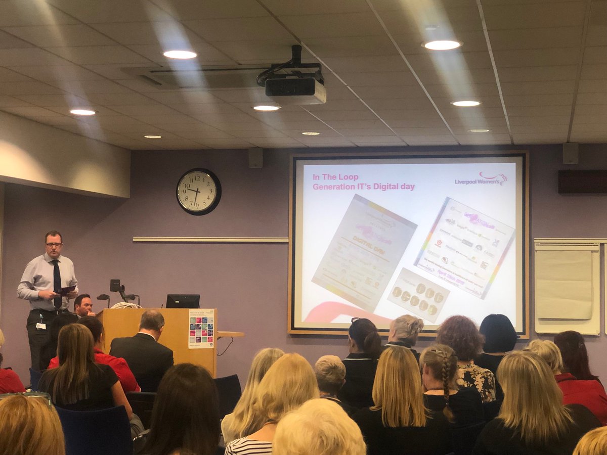 Po_Brennan's tweet photo. The morning of #generationIT @LiverpoolWomens https://t.co/99xfhtQOsr