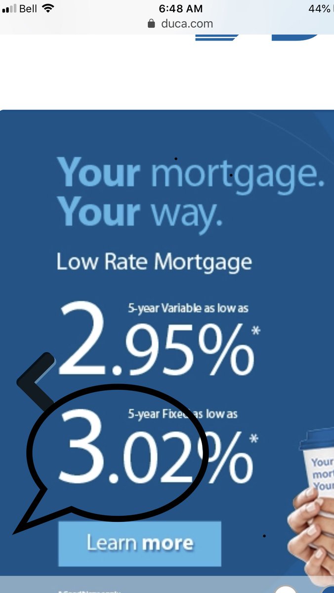 PATS_BILLS's tweet photo. Wow, 5 year fixed at 3.02% for high ratio!!!  Plus, we profit share.  Why pay more than you have to and also allow Duca to share in the profits back to you! #greatrates #DUCA #mortgages https://t.co/OkB4meB6Jj